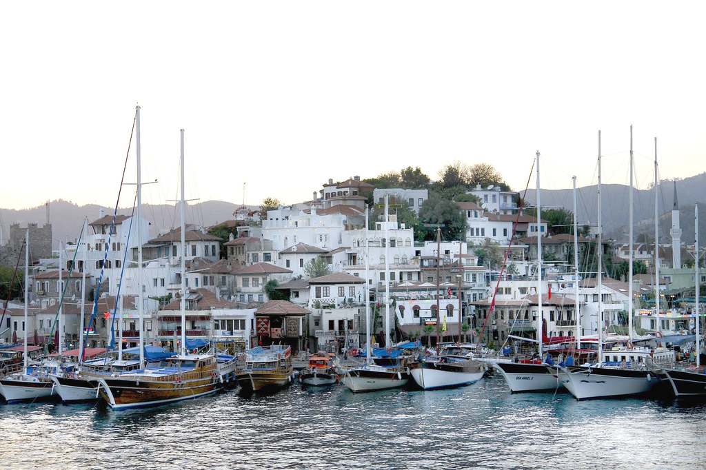 The port in Marmaris